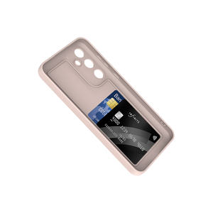 Étui en silicone premium Vitra Series bleu marine pour Samsung Galaxy A36 A53 A03S & 5G avec protection de l'appareil photo et porte-cartes - Product Image 3