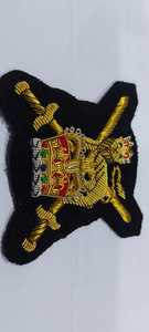 Ecussons Wok brodés à la main, patchs en tissu avec attache magnétique, emblèmes en fil métallique à coudre - Product Image 2