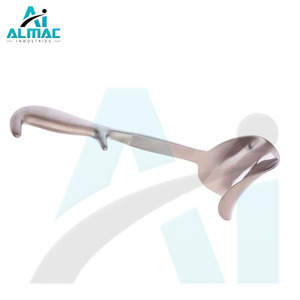 ALMAC New Doyen Retractor Stainless Steel Hot Selling Vaginal Retractor 50 mm <b>X</b> 85 mm Surgical Instruments Basis <b>25</b> cm - Product Image 2