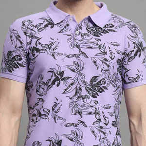 Ropa de talla grande de alta calidad, camiseta Polo para hombre, impresión personalizada, cuello redondo, Manga corta en blanco, 100% algodón, camiseta lisa para hombre - Product Image 2