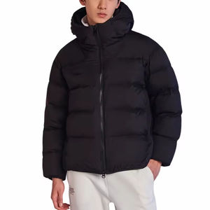 Veste à bulles d'air pour hommes Fabrication de vêtements d'extérieur Vente en gros Manteau rembourré chaud pour hommes avec logo personnalisé Vêtements d'extérieur d'hiver Gilet d'extérieur - Product Image 5