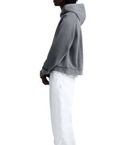 2025 Style à la mode Logo personnalisé sweats à capuche lavés à l'acide pour hommes meilleure vente tissu de haute qualité séchage rapide respirant hommes sweats à capuche - Product Image 6