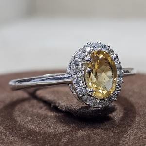 แหวนเงินแท้925แบบยูนิเซ็กซ์คลาสสิกแหวนเวอร์เมอร์ริตี้อัญมณีสีซิทรีนงานแฮนด์เมดคุณภาพเยี่ยมสำหรับงานแต่งงานงานปาร์ตี้ - Product Image 5