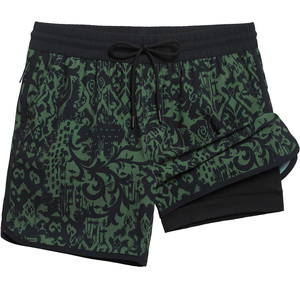 กางเกงขาสั้นลำลองผู้ชาย พิมพ์โลโก้ตามสั่ง ตกแต่งด้วยเชือกผูก ผ้าไม่ทอ ระบายอากาศได้ดี ชุดกีฬา ชุดสำหรับงานอีเว้นท์ รับผลิตแบบ OEM - Product Image 1