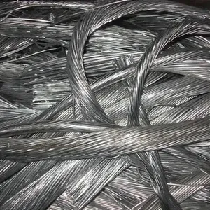 Rottami di filo di alluminio di alta qualità da filo elettrico e cavo filo di alluminio rottami di rottami di alluminio 6063