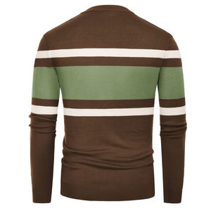 Dernière mode Style décontracté Coupe personnalisée Logo brodé personnalisé Col rond Sweat-shirts pour hommes 100% coton polaire Automne Multi couleurs - Product Image 3