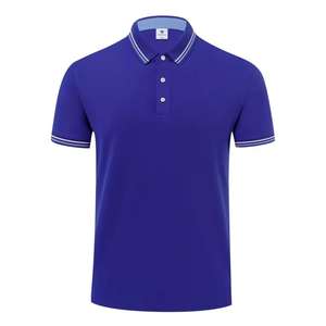 Meilleur prix pour hommes élégant anti-rides à manches courtes pour T-Shirt uniforme couleur unie unisexe polos d'entreprise 100% coton - Product Image 6