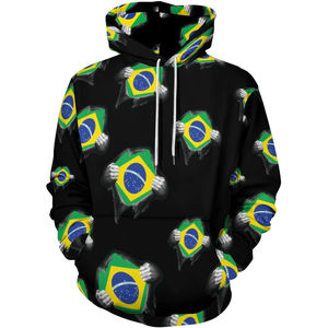 Venta al por mayor de los hombres de invierno XL sudaderas con capucha 100% algodón de secado rápido personalizado transpirable sublimación completa impresión diseño sólido forro con capucha - Product Image 1