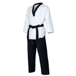 ชุดเครื่องแบบยูโดผ้าฝ้าย100% น้ำหนักเบาระบายอากาศได้ดีดีไซน์ตามสั่งสำหรับชุดกิโมโน Jiu Jitsu - Product Image 4