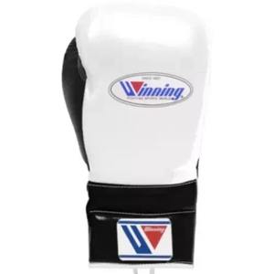 Gants de boxe en cuir OEM Design à lacets, 10oz/12oz, noir et blanc, imperméables, légers, respirants - Product Image 3
