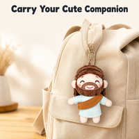 Porte-clés en peluche personnalisé 17cm, peluche courte et douce, rembourrage en coton PP, pendentif à clipser sur sac, cadeau pour enfants, en stock, prêt à être expédié