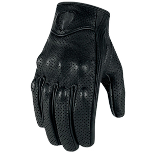 Gants de moto en cuir de mouton véritable personnalisés Protection de l'écran tactile Gants de moto en cuir pour moto - Product Image 3