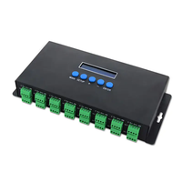 DC 5V-24V BC-216 prise en charge Artnet SACN protocole Ethernet vers SPI DMX 512 WS2811 UCS2904 RGB RGBW Pixel LED contrôleur