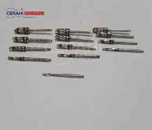 German Implant Manual <b>Power</b> Accessory Kit 1.2-5.5mm External Irrigation Short Bur Dental <b>Drill</b> Made of Steel - Product Image 4