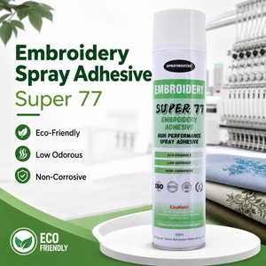 <span class=keywords><strong>Pegamento</strong></span> <span class=keywords><strong>en</strong></span> Aerosol <span class=keywords><strong>para</strong></span> Bordado Super 77 de Bajo Olor <span class=keywords><strong>para</strong></span> Unión Temporal de Telas, Soporte <span class=keywords><strong>para</strong></span> Bordado y Procesamiento Textil - Product Image 1