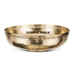 Bol à chocolat en métal finition or de luxe, bol à bonbons fait main de haute qualité, bol à chocolat élégant et classique, nouveau bol à chocolat fantaisie - Product Image 1