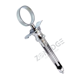 Jeringa de inyección Dental Manual Zonedge, equipo Dental de Metal de acero inoxidable para aspirar - Product Image 1
