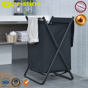 ตะกร้าใส่เสื้อผ้ากันเปื้อนสำหรับเสื้อผ้าสกปรกตะกร้าผ้าพับเก็บได้ดีไซน์ทันสมัย - Product Image 4