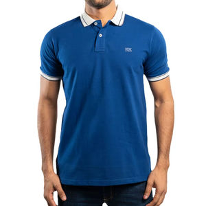 Polo pour homme en piqué 50% coton/50% polyester, 220 GSM, qualité supérieure, design personnalisé, taille multicolore du Bangladesh - Product Image 1