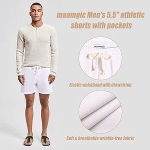 Shorts de course décontractés pour hommes en gros, écologiques, respirants, à séchage rapide, de qualité supérieure pour la vente en ligne - Product Image 2