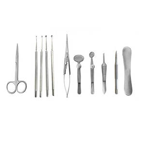 Juego de Instrumentos Quirúrgicos Oftálmicos para Cataratas de Acero Inoxidable Profesional, Clase I, Manual, Alta Calidad - Product Image 1