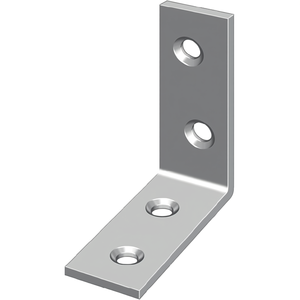 Soporte para Silla HOHAGE, 75 mm de Largo, 18 mm de Ancho, 2 mm de Grosor de Hierro, Cromado Azul, Paquete de 100 - Product Image 3