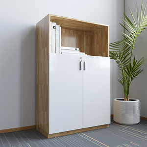 Minimilist Steel Filing Cabinet 80x40x120cm Lockable for Office Workshop & Warehouse THS68013 - Product Image 3