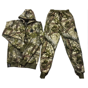 Chándal de invierno para hombre al por mayor, diseño personalizado, ligero y transpirable, sudadera con capucha para correr - Product Image 2