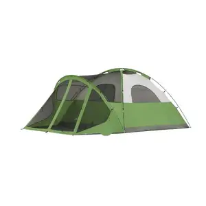 Evanston Screened Camping Tent, 6/8 Person Weatherproof Tent with Roomy Interior Includes Rainfly