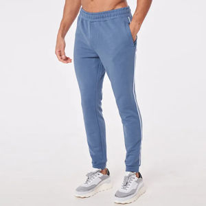 กางเกงวิ่งสำหรับผู้ชายผ้าถักระบายอากาศได้ดีผ้าถักแห้งเร็วปานกลางพิมพ์ลายโอเวอร์ไซส์คงทน - Product Image 1