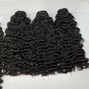 Extensions de cheveux humains, lots de cheveux vierges vietnamiens bruts bon marché, vente en gros de lots de cheveux ondulés noirs, cheveux ondulés vietnamiens - Product Image 2