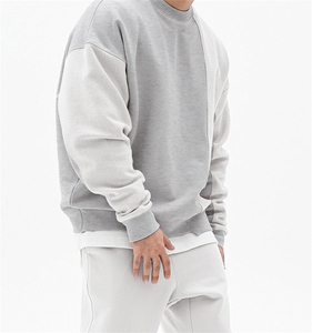 Sweat-shirt à capuche de haute qualité à col rond pour homme, style décontracté hip-hop, idéal pour la gym, le fitness, la musculation, en polaire respirante pour l'hiver - Product Image 4