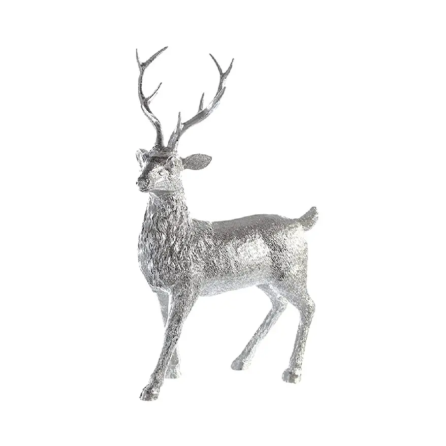 Most Amazing High Quality Aluminum Silver Antique Finishing Handmade Hammered Design Deer Sculpture