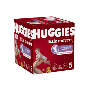 Couches Huggies de qualité supérieure avec indicateur d'humidité pour un changement facile des couches - Product Image 2