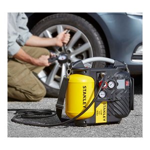 Compresor de Aire Portátil sin Aceite Stanley DN 200 10 5 10 bar (145 psi) 1.1 KW-1.5 hp 8215250STN596 Herramienta Neumática - Product Image 2