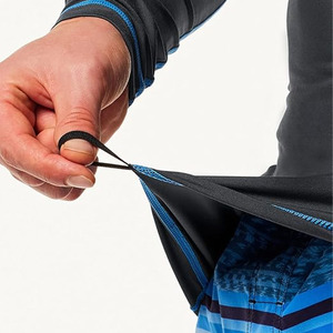 เสื้อแรชการ์ดสำหรับออกกำลังกายแขนยาวแบบธรรมดาพิมพ์ลายตามสั่ง - Product Image 6