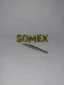 Pinzas de pestañas para extensión Pinzas de pestañas personalizadas PROFESIONALES DE ACERO INOXIDABLE - Product Image 2