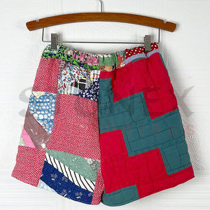 Pantalones cortos acolchados para mujer, venta al por mayor, diseño personalizado, superventas, ropa informal de mujer de alta calidad - Product Image 1