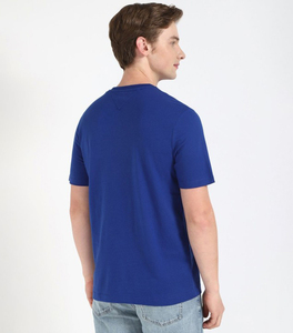 Camisetas de Cuello Redondo para Hombre, 100% Algodón, Tejido de Punto, Marca Propia, Tela Suave, Venta al por Mayor, Uso Diario Informal - Product Image 4