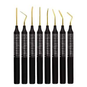 Ensemble de périotome dentaire flexible Kit professionnel d'extraction de racines Instrument parodontal chirurgical Outils durables en acier inoxydable Pré - Product Image 5