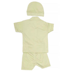 Combinaisons pour nouveau-nés Chase Value, 3 pièces, jersey de coton vert - Product Image 3