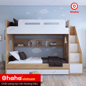 Ohaha Premium Modern Smart <b>Bunk</b> <b>Bed</b> - GTHD021 - Product Image 1