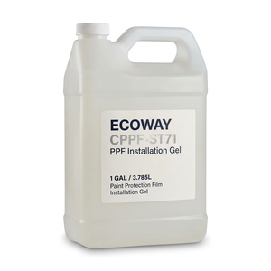 ECOWAY CPPF-ST71 Gel de Instalación PPF |   pH Neutro |   Lubricación de Alto Rendimiento Sin Burbujas |   Película de Protección de Pintura TPU |   1 galón - Product Image 1