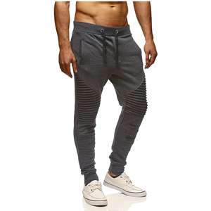 Pantalones Cargo para correr para hombre, pantalones con múltiples bolsillos Harem Sharovary, pantalones de chándal de entrenamiento de Hip Hop, pantalones para hombre - Product Image 3