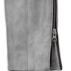 Pantalones de cuero ligeros para hombre superventas, ropa informal de calidad superior con patrón recto de cintura media a la venta - Product Image 4