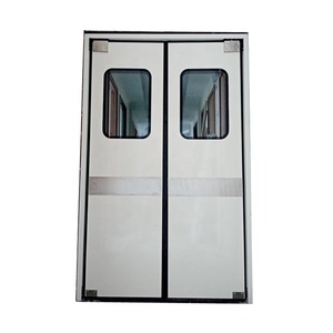 Porta <span class=keywords><strong>a</strong></span> Battente Antiurto <span class=keywords><strong>a</strong></span> Doppia Anta in Acciaio Inox Facile da Pulire Resistente agli Urti Direttamente dalla Fabbrica - Product Image 3