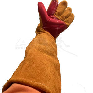 Gants de manipulation d'animaux de protection avec rembourrage épais Idéal pour la faune et le sauvetage Gants de manipulation d'animaux de travail - Product Image 2