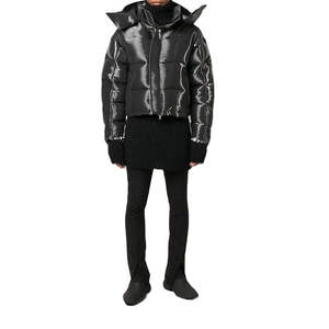 แจ็กเก็ตขนเป็ดแบบรูดซิปมีกระเป๋าและแจ็คเก็ตกันหนาวระบายอากาศได้ดีใส่สบาย - Product Image 3