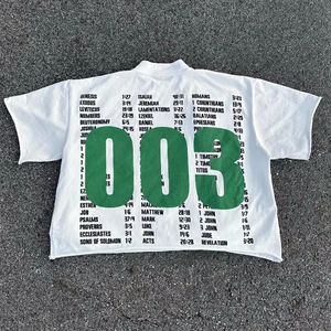 เสื้อยืดผู้ชาย คอโอ ทรงหลวม ไหล่ตก ดีไซน์สั่งทำพิเศษ ผ้าฝ้าย 100% คุณภาพพรีเมียม หรูหรา เป็นมิตรต่อสิ่งแวดล้อม - Product Image 1