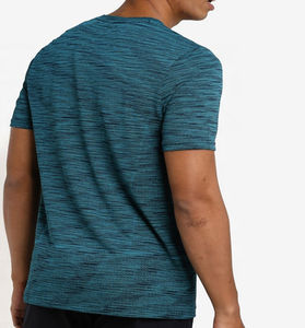 NOUVEAU Vente en gros OEM T-shirts unis vierges Sportswear Gym Light Breathable Summer Short Sleeve Running t Shirt - Product Image 2